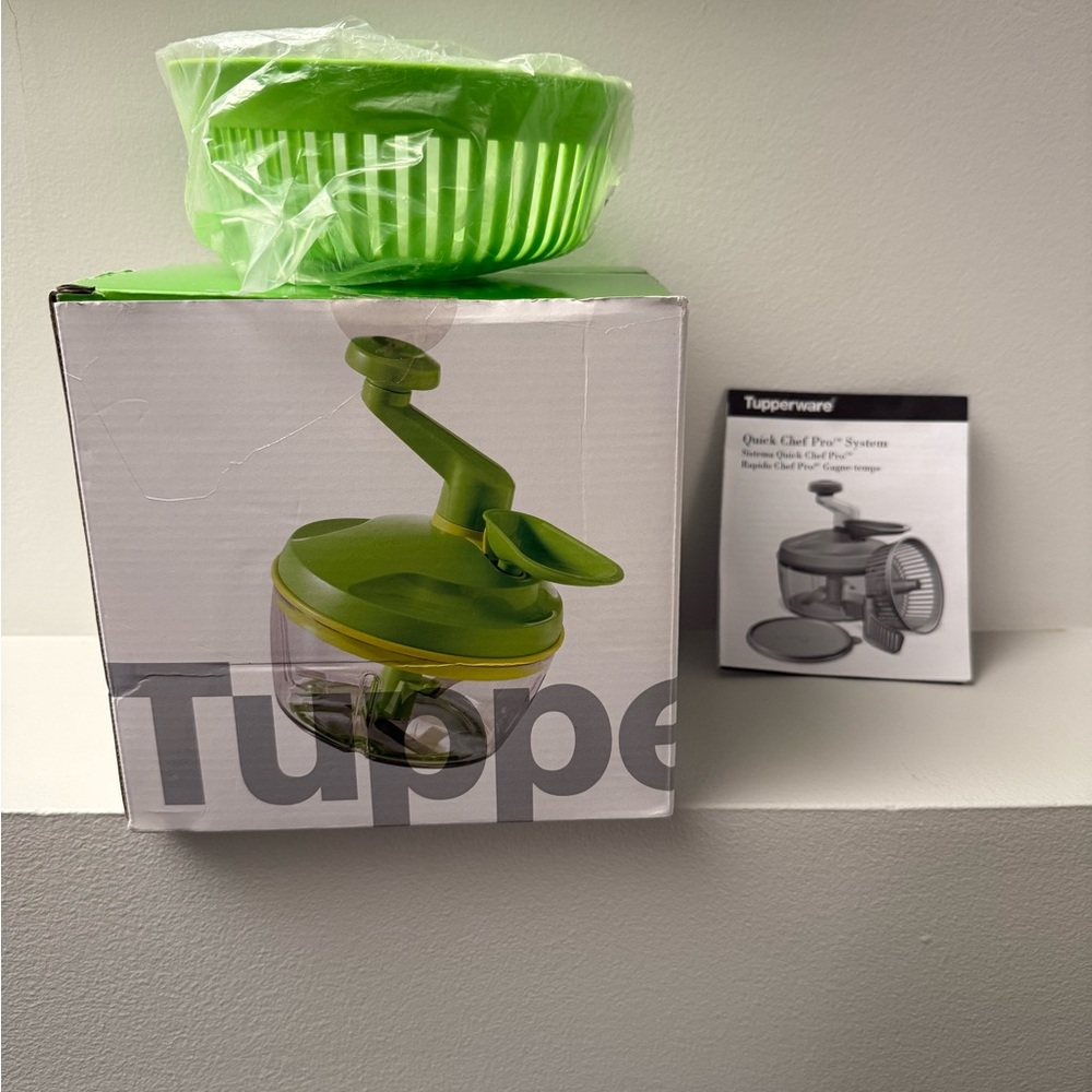 Tupperware Green Quick Chef Pro Set